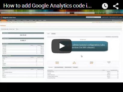 How to add Google Analytics code in Magento - Tonytemplates